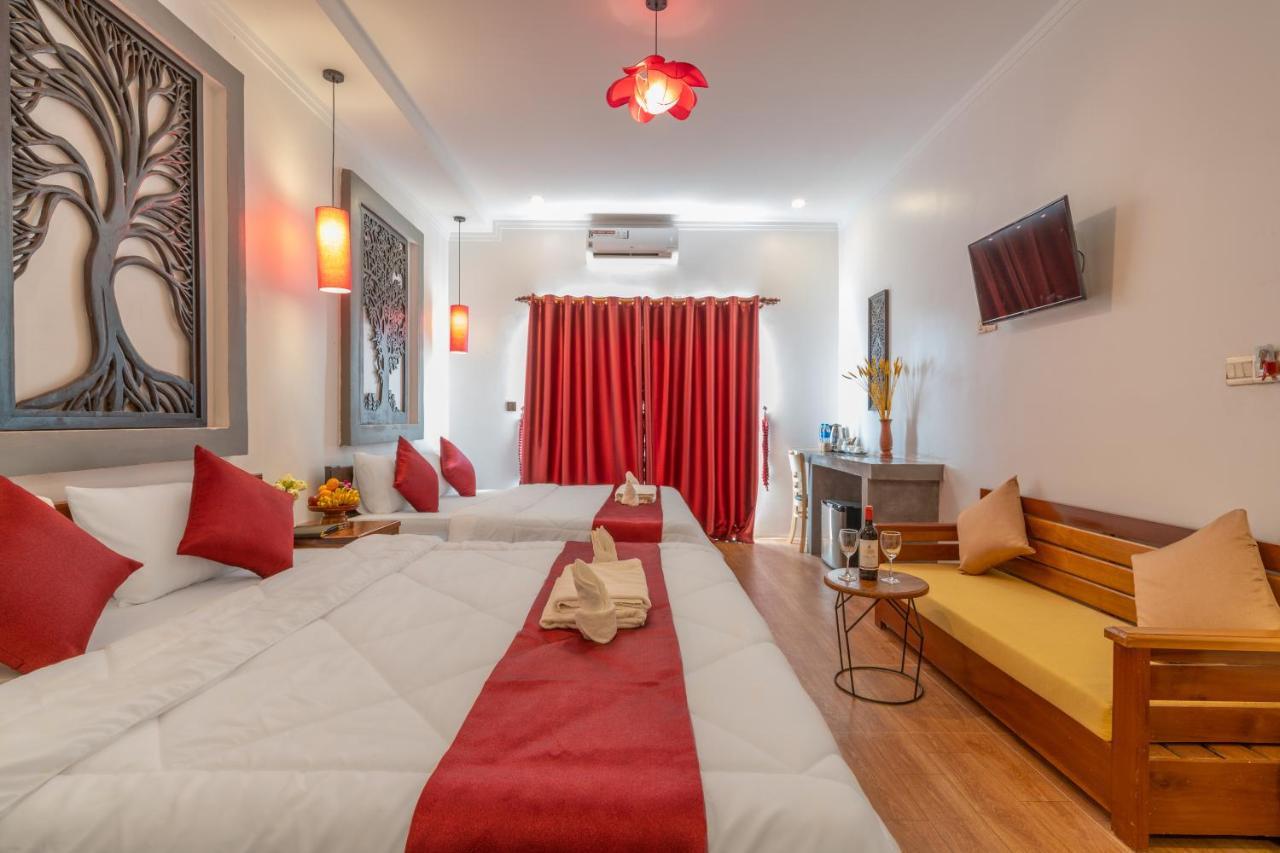 Angkor Rithy Boutiquese Bed & Breakfast Siem Reap Bagian luar foto