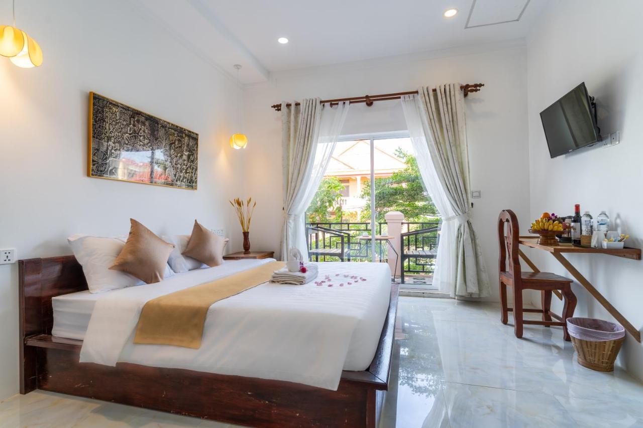 Angkor Rithy Boutiquese Bed & Breakfast Siem Reap Bagian luar foto