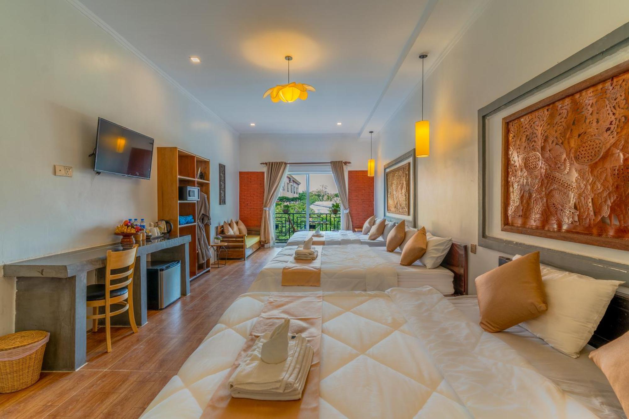 Angkor Rithy Boutiquese Bed & Breakfast Siem Reap Bagian luar foto