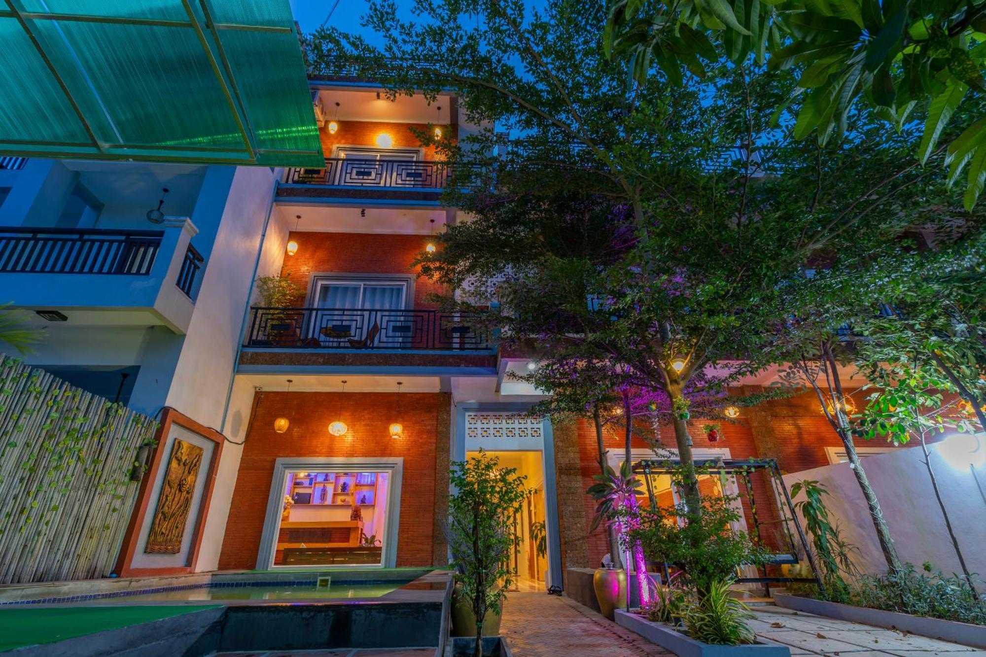 Angkor Rithy Boutiquese Bed & Breakfast Siem Reap Bagian luar foto